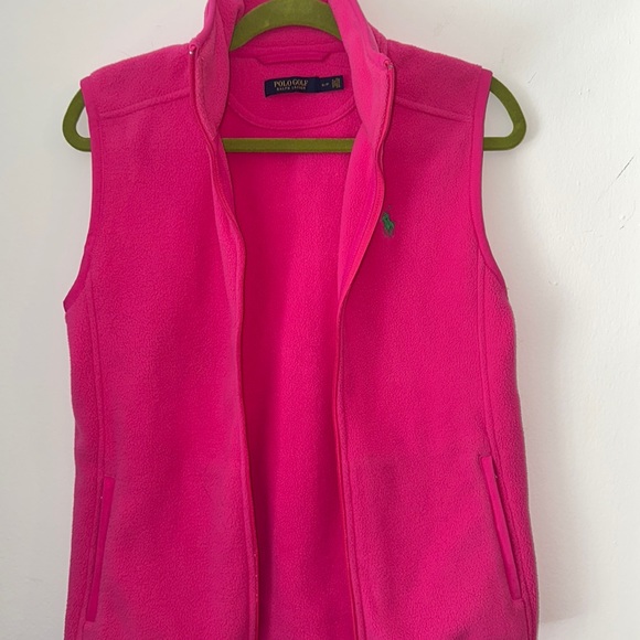 ‼️ NWOT Polo Ralph Lauren Pink Vest size S - Picture 10 of 10